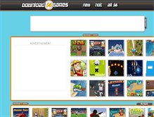 Tablet Screenshot of download56games.com